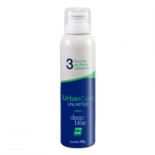 URBAN CARE "Deep Blue" Espuma de Afeitar 149g