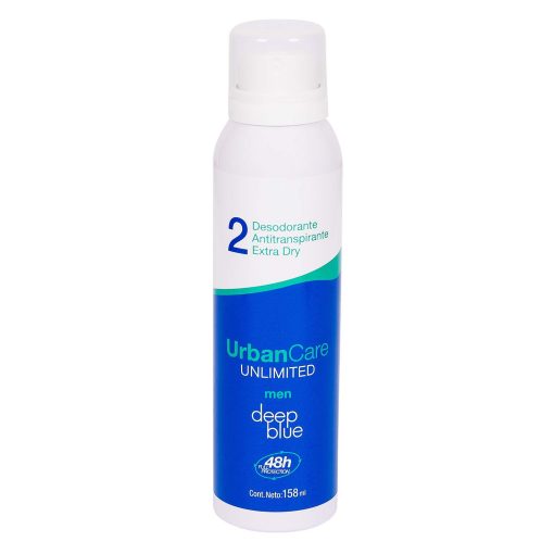 URBAN CARE "Deep Blue" Deo antitranspirante 158ml