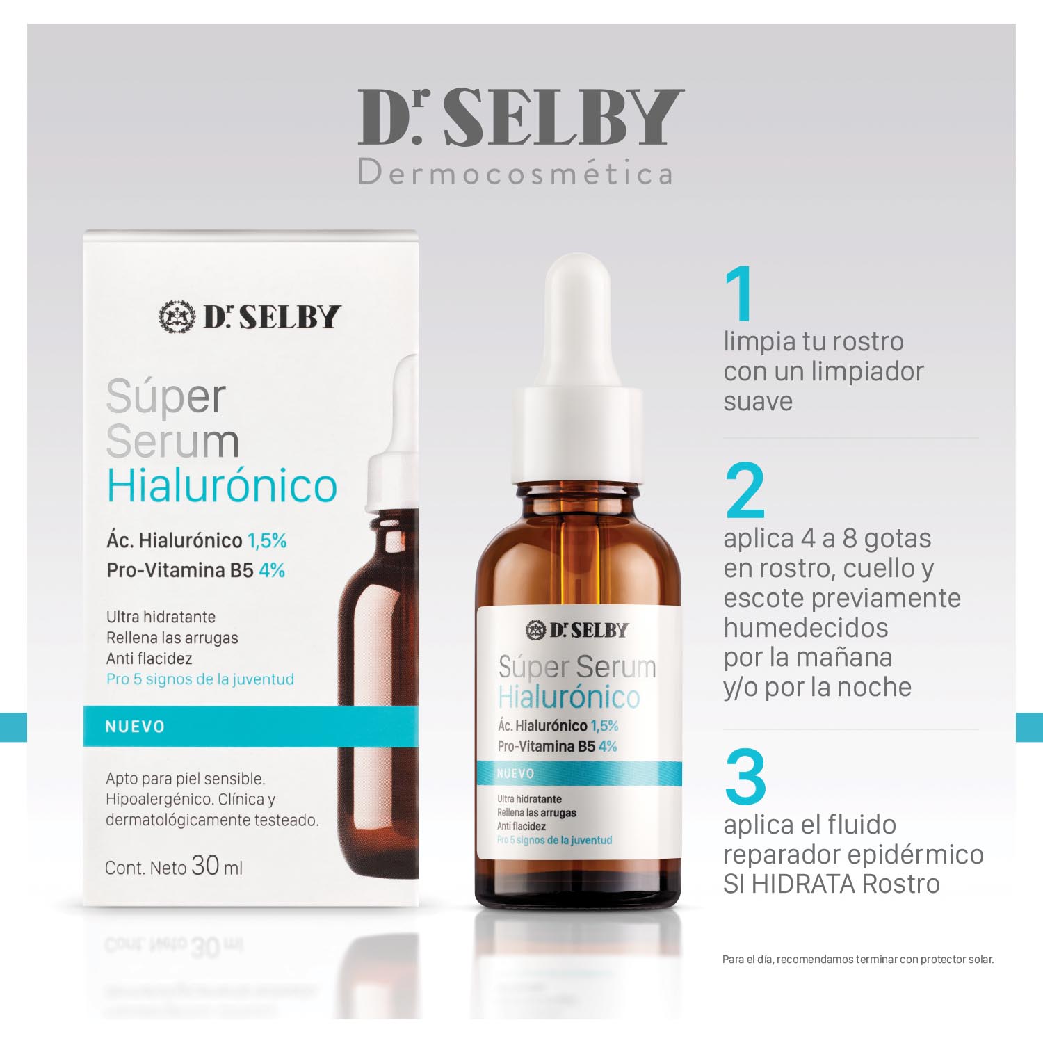 Súper Serum "Hialurónico" 30ml - Imagen 2