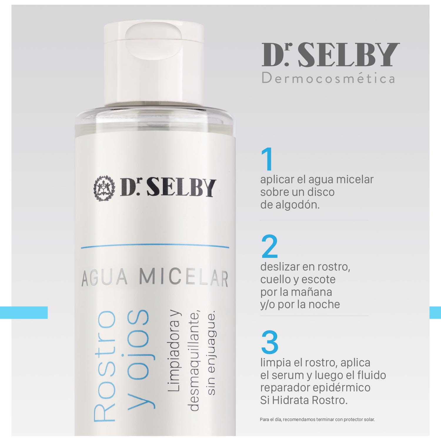 Agua Micelar “Todo en 1” Rostro y Ojos 200ml - Imagen 2
